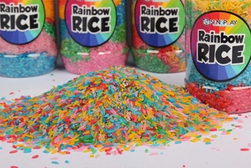 Sensory Rainbow Rice 50g