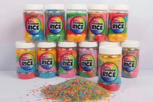 Sensory Rainbow Rice 50g